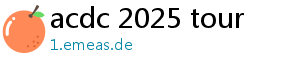 acdc 2025 tour