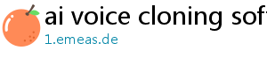 ai voice cloning software